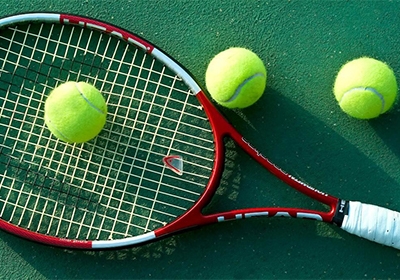Tennis Racket and Balls