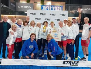 Gail Corcaran GB Padel champ